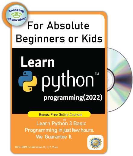 Learn Python 3 Basic Programming for Absolute Beginners or Kids