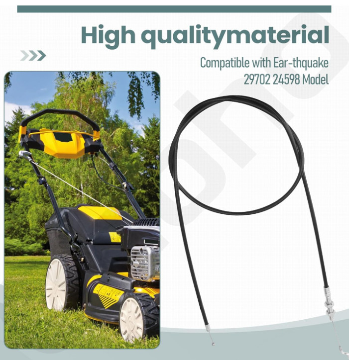 For EAR-THQUAKE 29702 TILLER 24606 REVERSE CONTROL CABLE