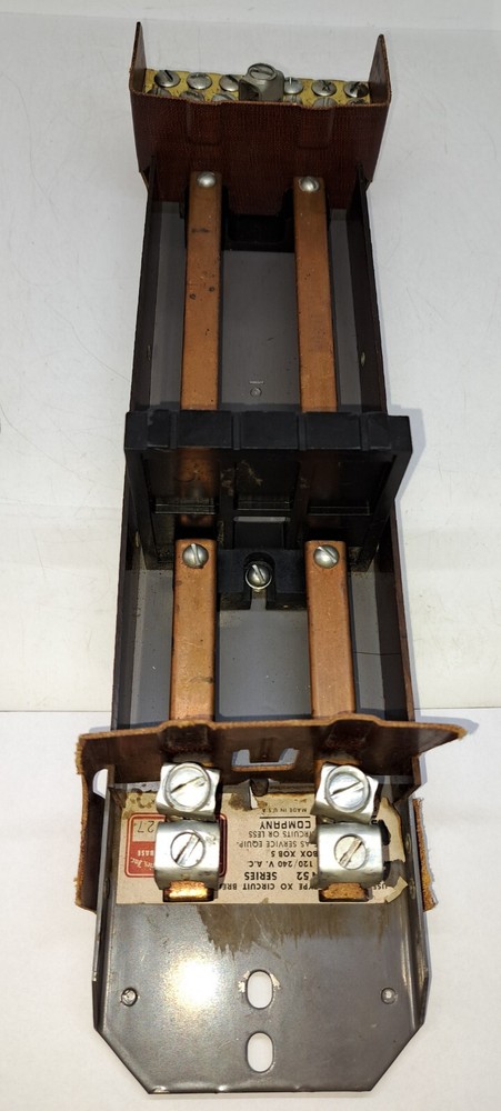 Square D XON52 100 Amp Type XO 120/240v Split Buss Panel Guts Box XOB5