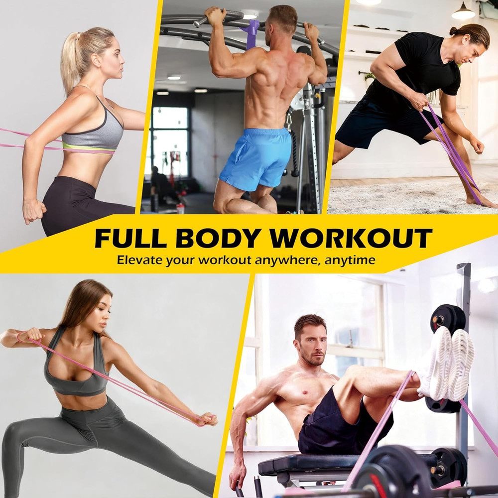 Pull up Bands, Resistance Bands Set for Pull-Up Assistance, Exercise Bands with