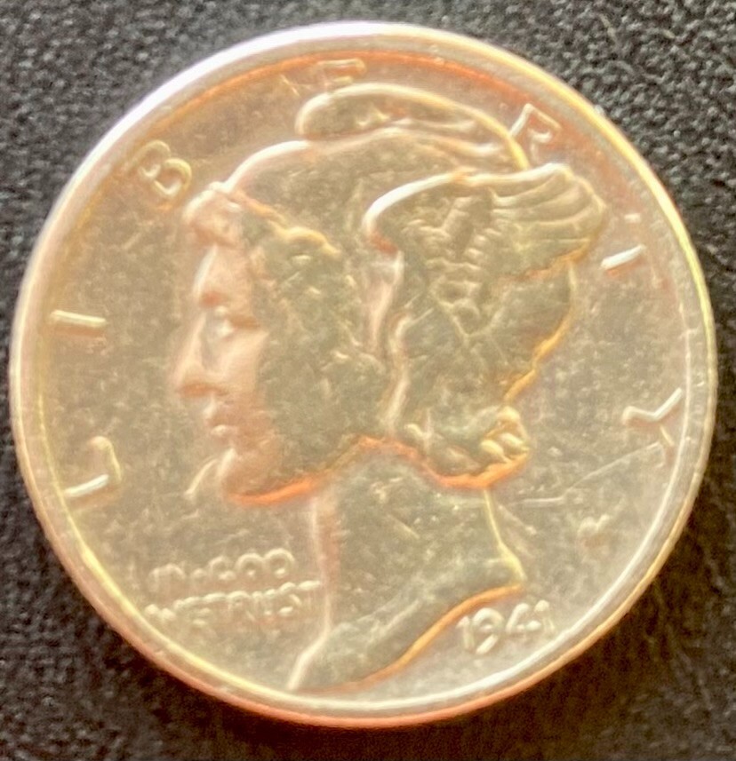 1941-D Old Mercury Dime Extremely Fine Collector Quality