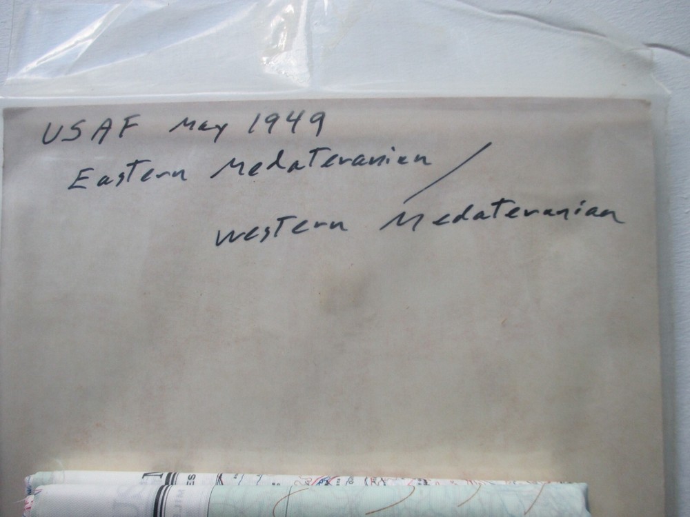 USAF, 1949, Silk Pilot Escape May, Eastern/Western Mediterranean