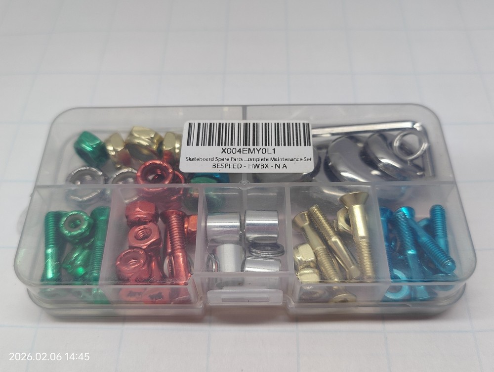 Skateboard Spare Parts Kit