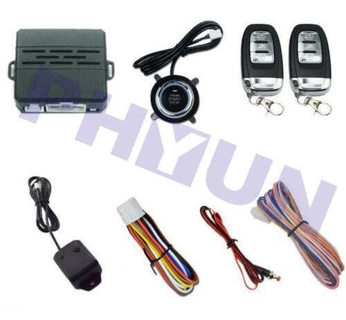 One key Remote start /Lock System with Main Harness & Start Button Kit USA Stock