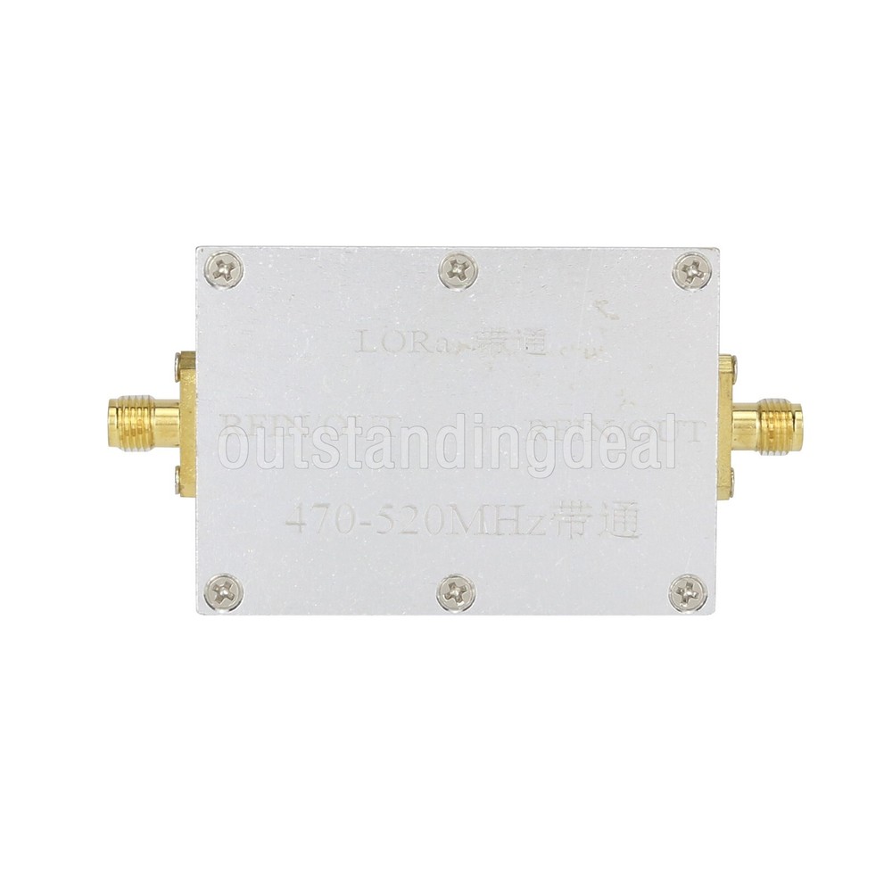 F/ LORA Bandpass Filter 470-520MHZ Band Pass Filter Anti-Interference IoT Device