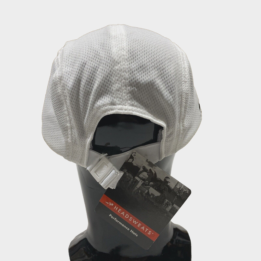 Hits Triathlon Series Men's OSFA Panel Hat Cap Strap Back White