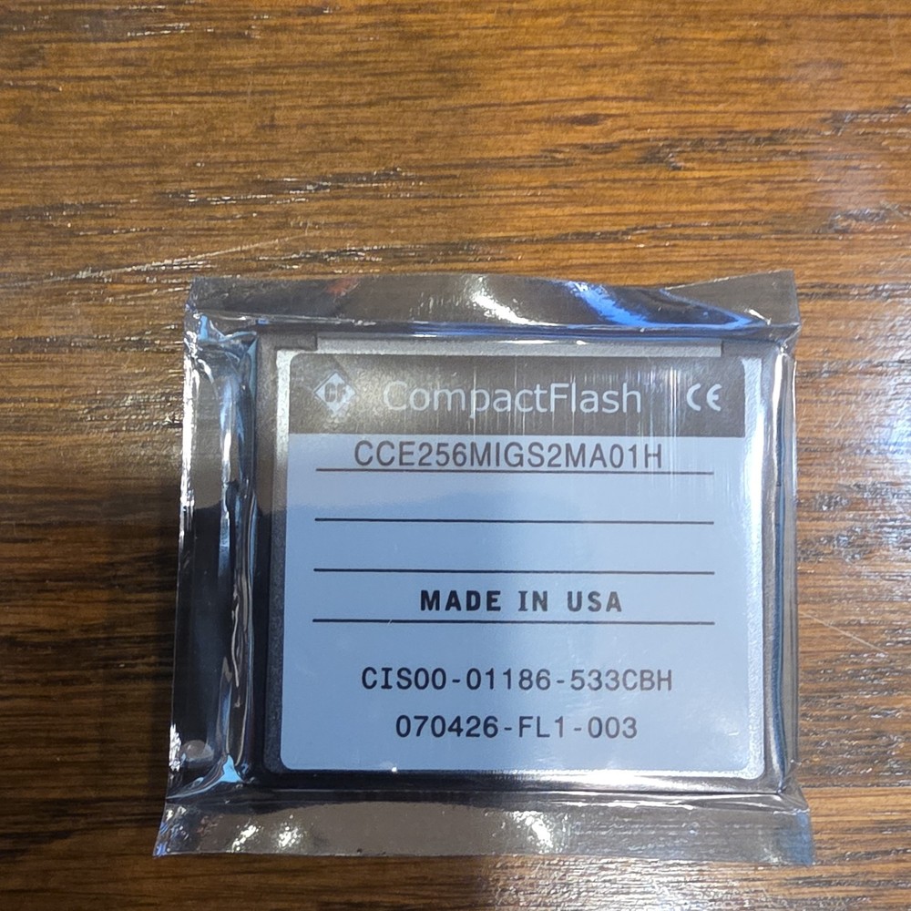 Cisco 256MB CompactFlash Memory Module 16-2768-01 CCE256MIGS2MA01H