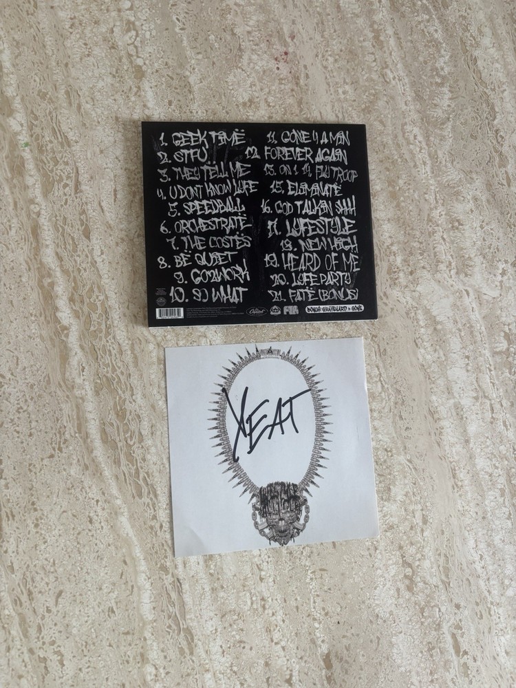 Yeat - Lyfestyle CD Signed By Yeat