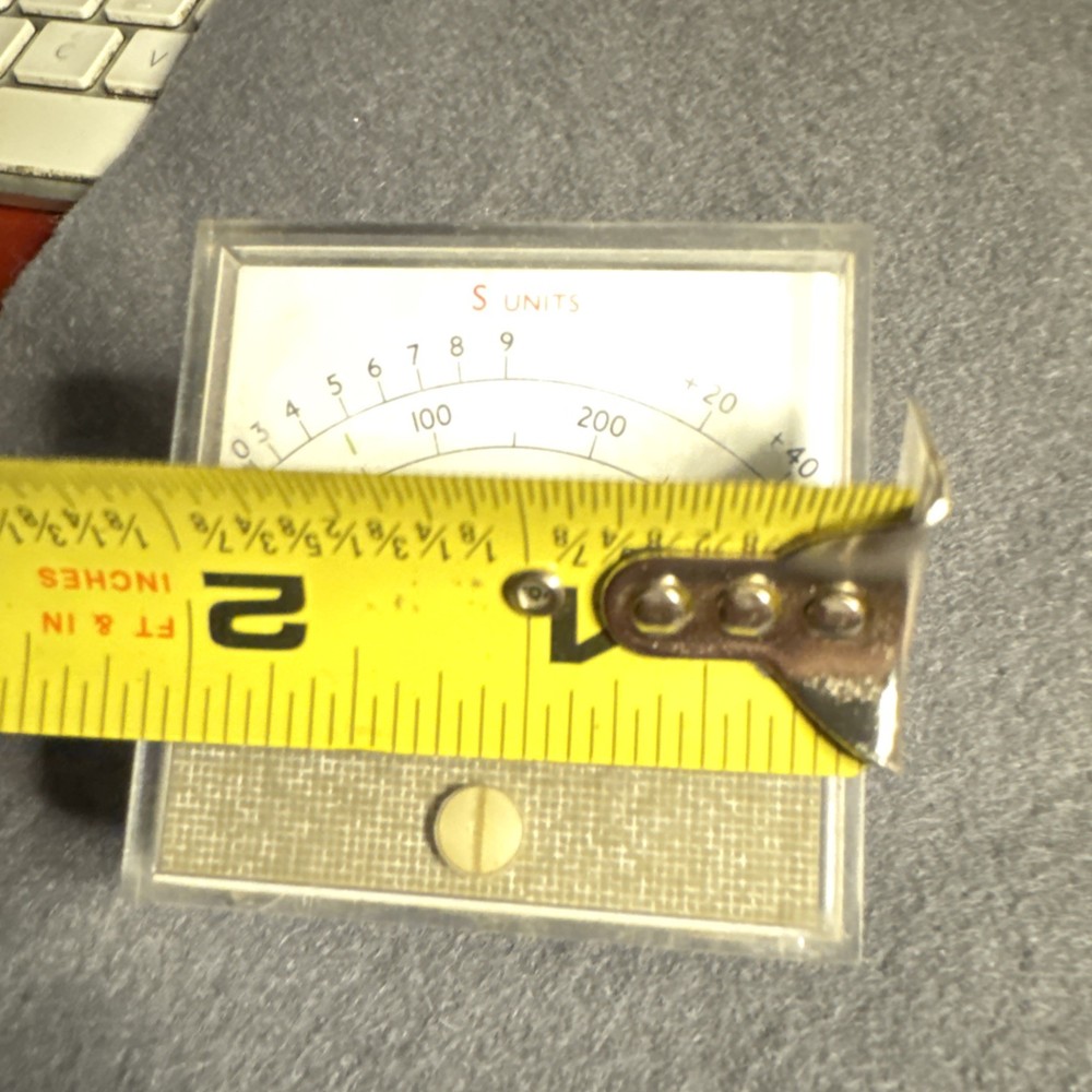 K . W . ELECTRONICS Front mA Meter TRANSCEIVER KW 2000B