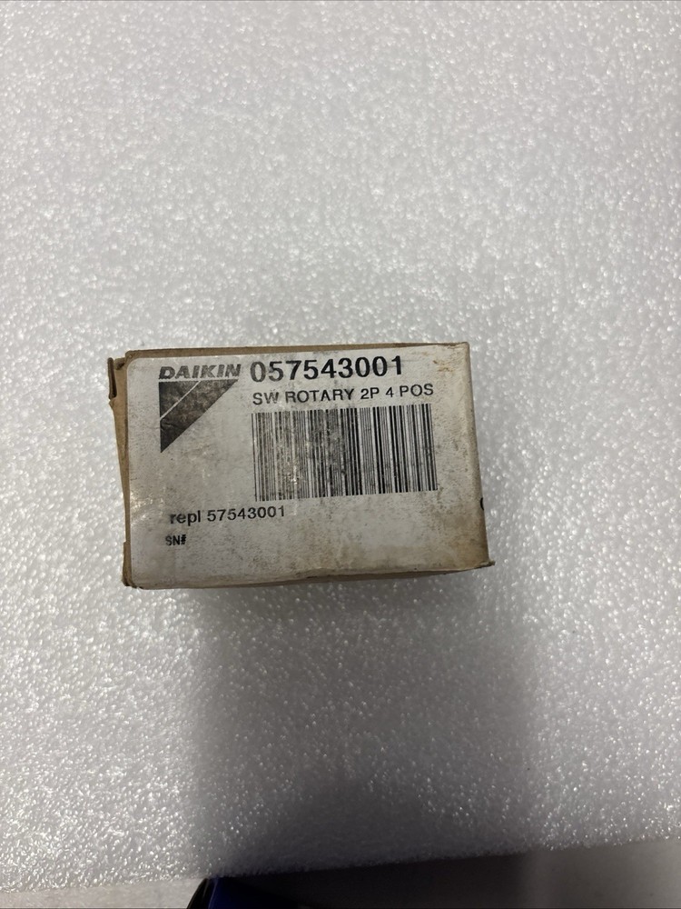 120V 2 Pole 4 Position Rotary Switch, 057543001