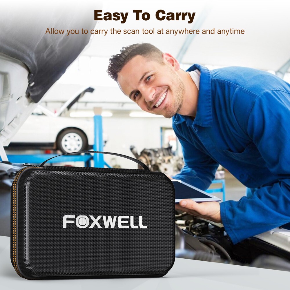 for Foxwell NT301 NT510 OBD2 Code Reader EVA Protective Carrying Bag Travel Case