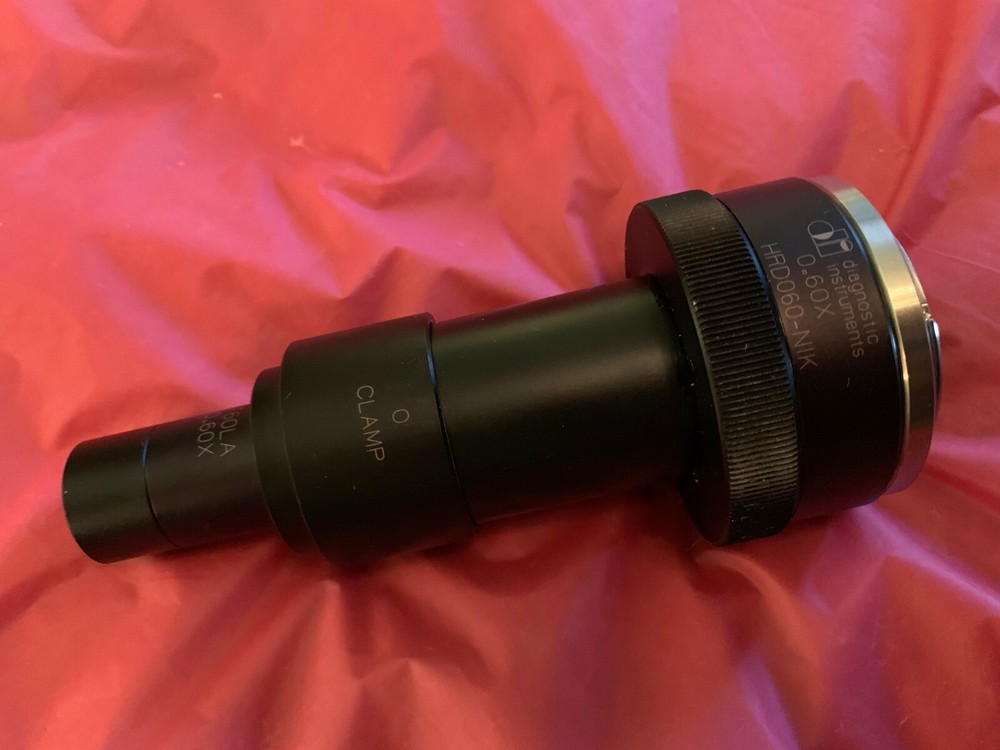 Diagnostic Instruments HRD060-NIK 0.60X Microscope Camera Adapter + o clamp.