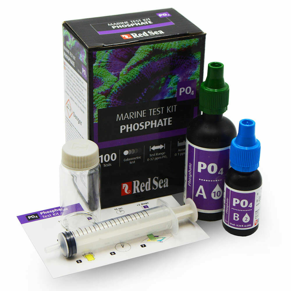 RED SEA - MCP PHOSPHATE TEST KIT  SALTWATER AQUARIUM