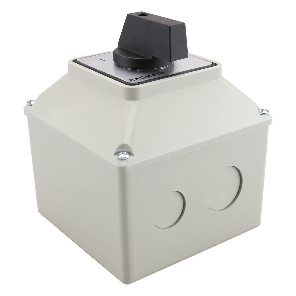 Universal Rotary Changeover Switch with Master Control 660V 32A 12 Terminals