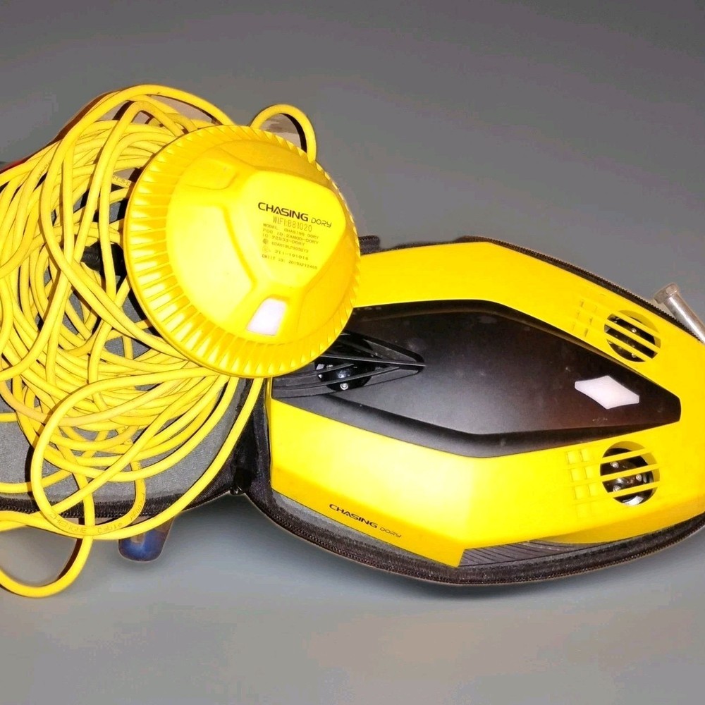 Chasing Dory Underwater Drone - Palm-Sized ROV with 49ft Tether, HD Camera