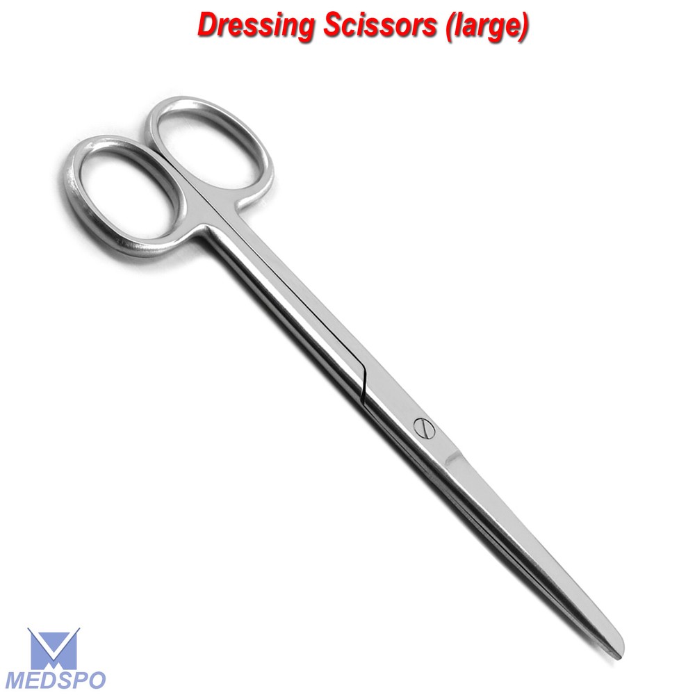 First Aid Dressing Scissors Straight Surgical Operating Dissecting Shears