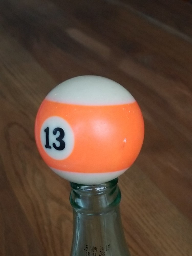 Pool Billiard Ball #13 Stripe Vintage Replacement  2 1/4"