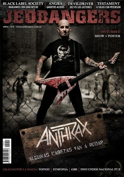 ANTHRAX - Jedbangers # 54 Magazine Argentina