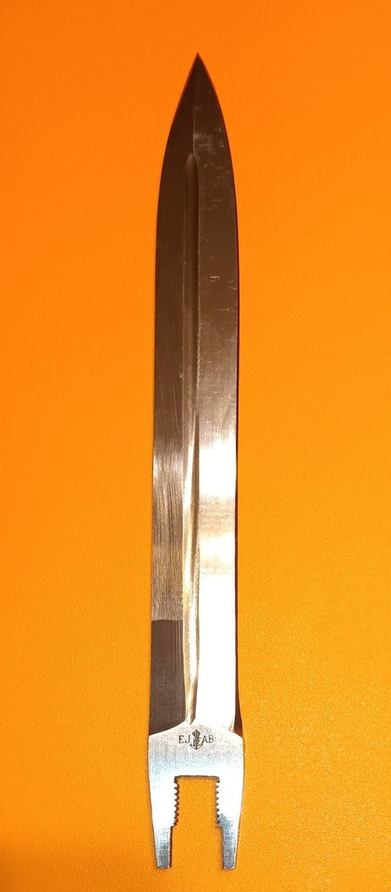 Swedish M1896 Mauser Bayonet Blade Only. Replacement Blade. Serialized.