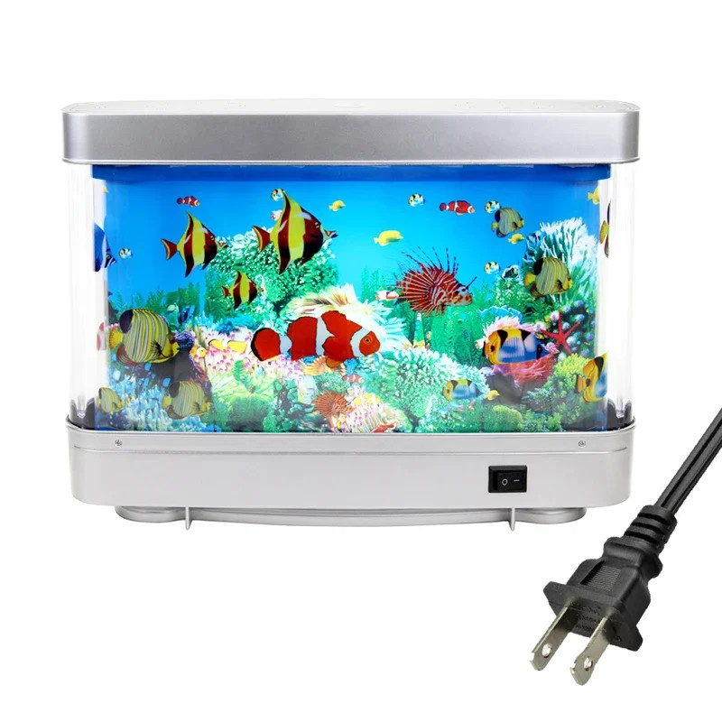 Artificial Tropical Fish Aquarium Motion Lamp Night Light