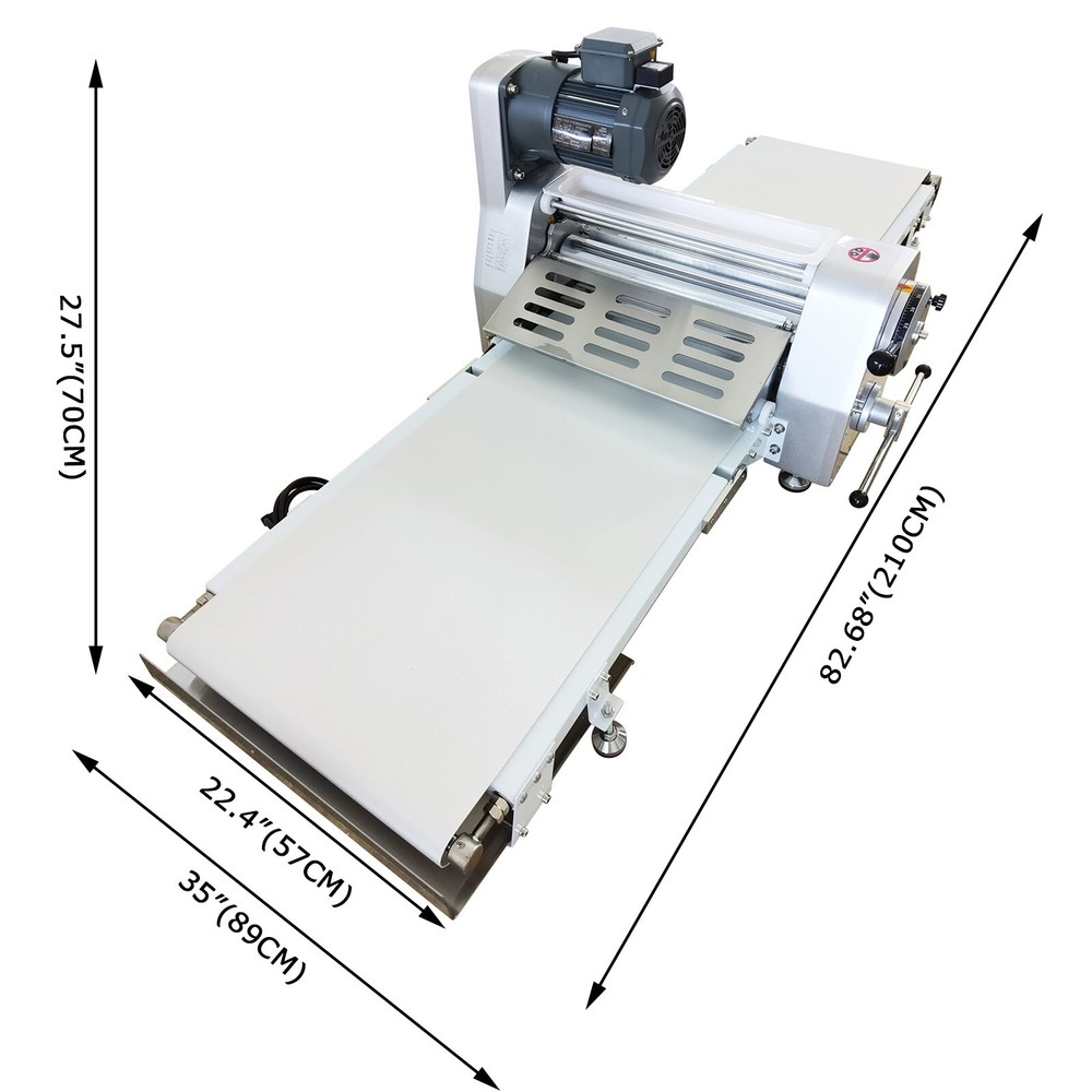 Pastry Machine Dough Roller Dough Sheeter 110V Folding Dough Rolling Machine