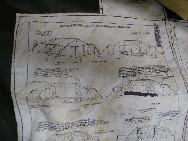 US Military G.P. Medium Tent Liner