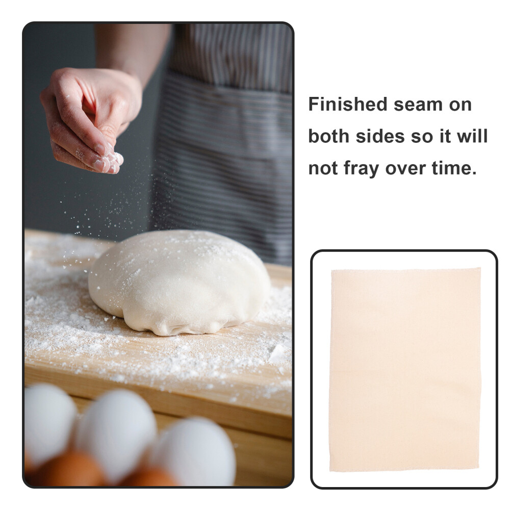 Fermented Cotton Cloth Dough Bread Baking Mat Pastry Kitchen Tools 45*36cm