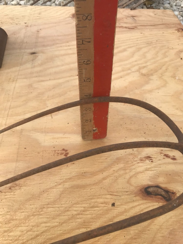 Fork Rake Head 3 Thines Rusty Rustic no handle Original Vintage Primitive Metal