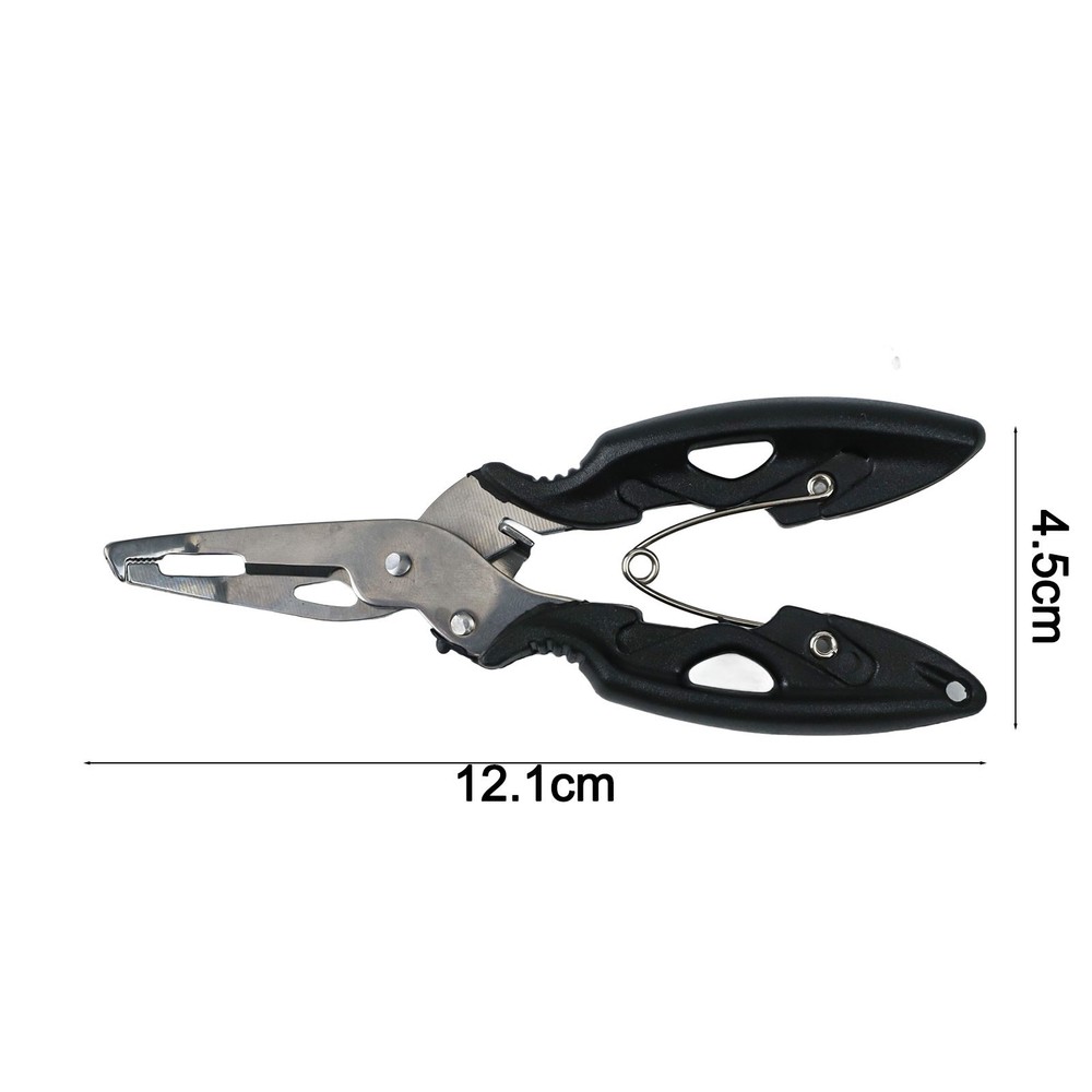Essential Tool for Every Angler Lure Pliers with Convenient Fixed Lock Design