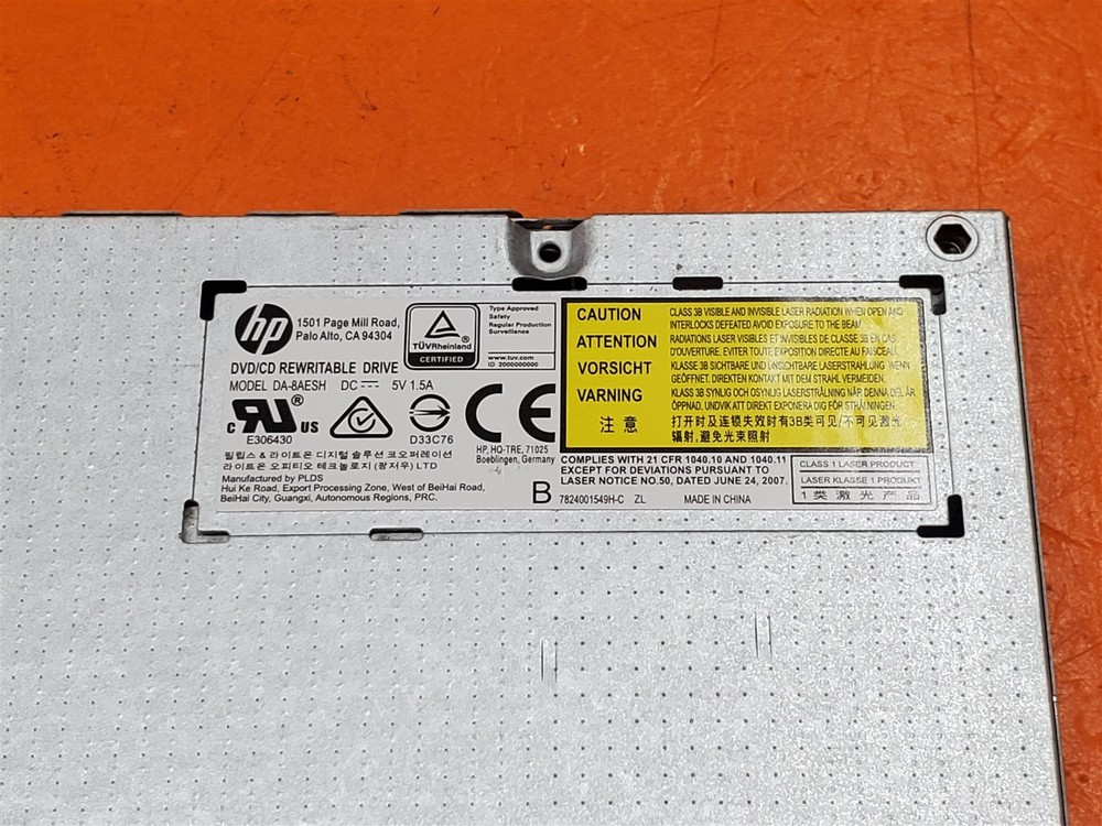 ⭐️⭐️⭐️⭐️⭐️ Laptop DVD Drive HP DA-8AESH-24B