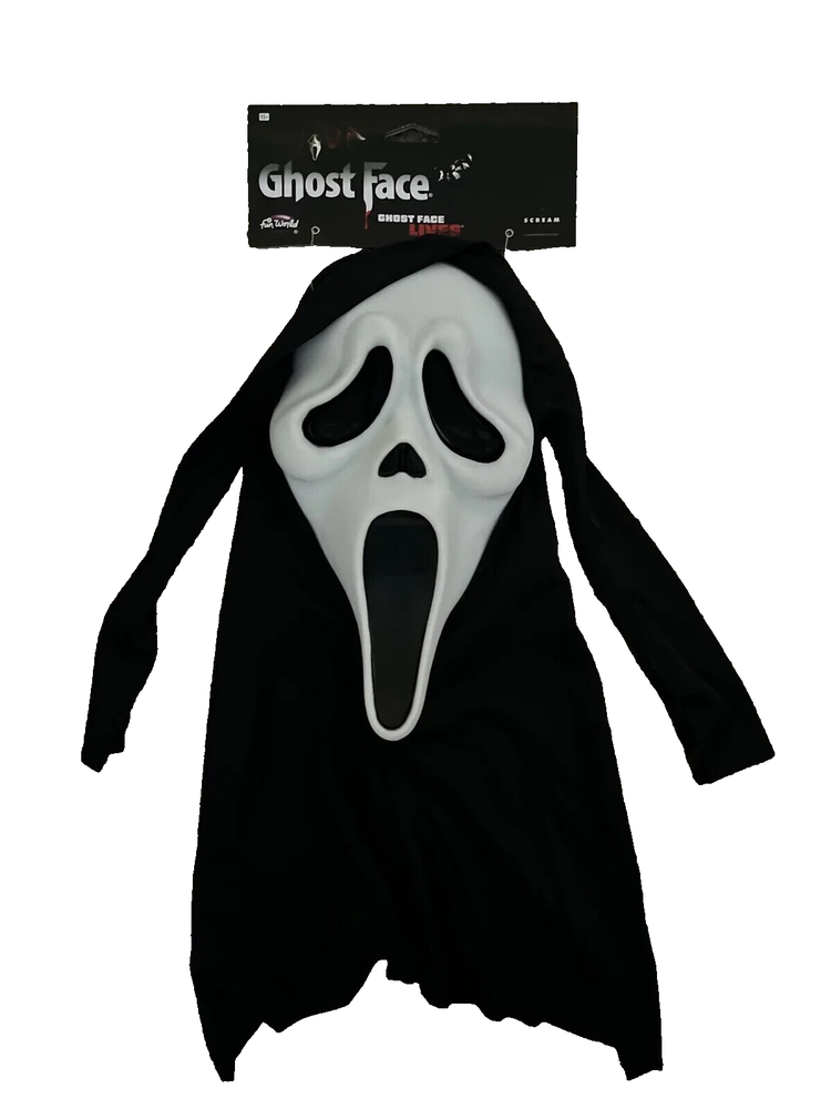 New Scream Ghostface Mask Easter Unlimited Fun World Ghost Face Mask