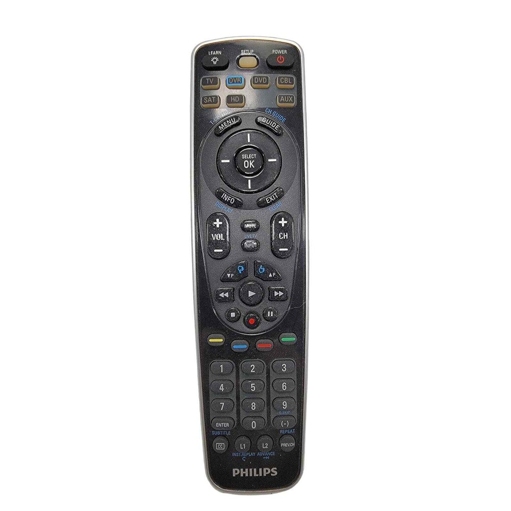 Philips Replacement Remote Control For Philips TV, SAT, DVD. CBL, SAT, HD, AUX