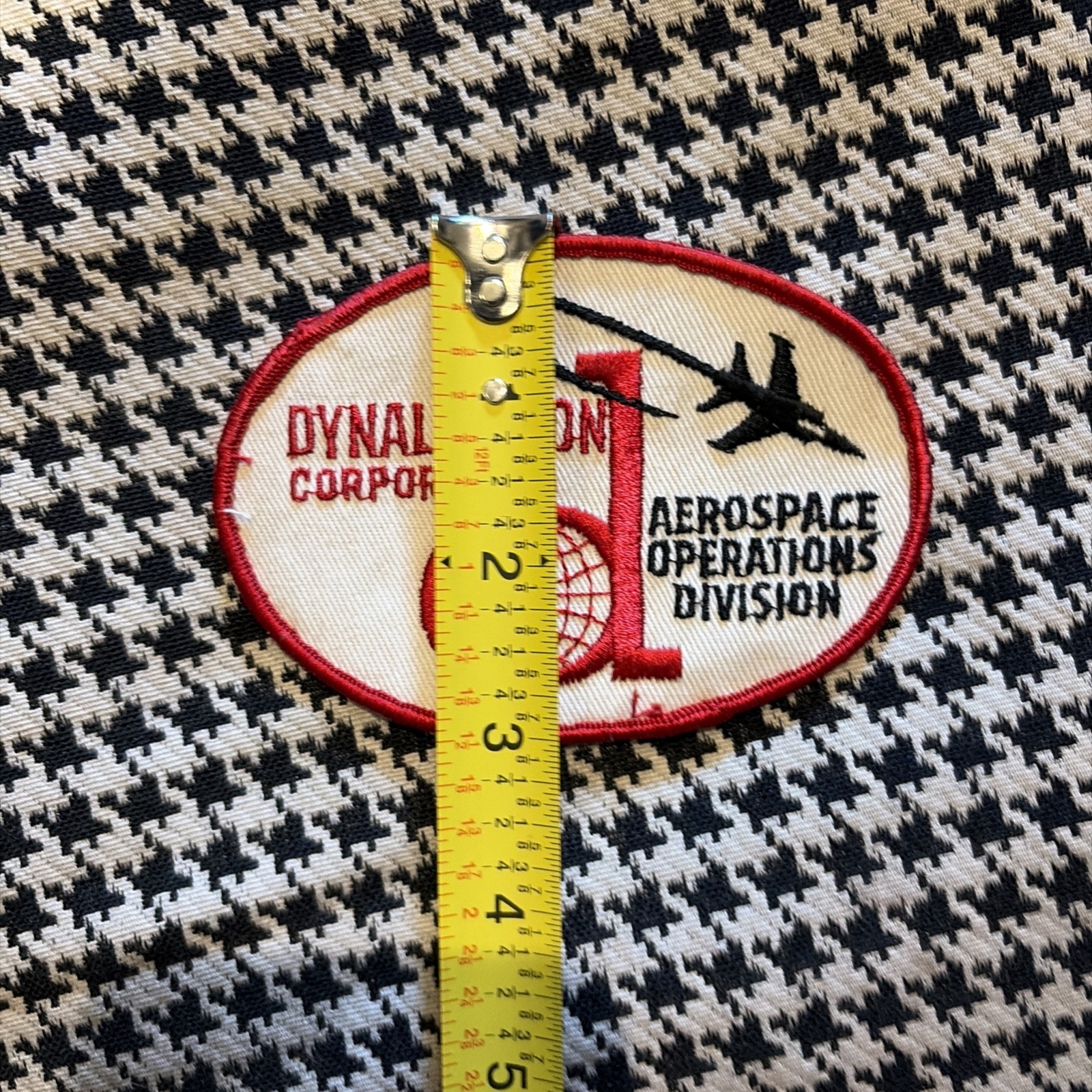 VTG DynCrop/Dynalectron Corporation Aerospace Operations Patch Sew On Airplane