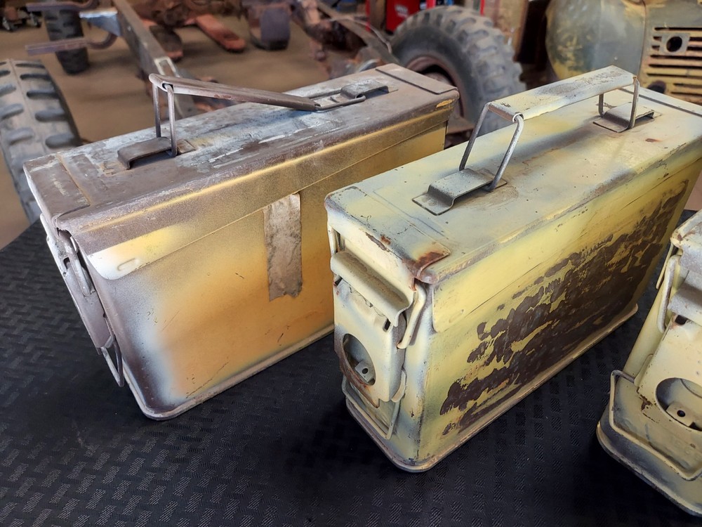 Four Quantity - 30 Cal ammo cans