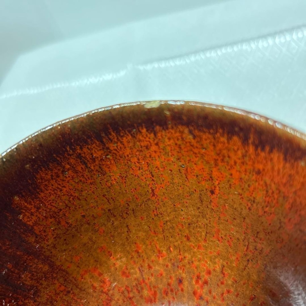 Tea Utensils Matcha persimmon color