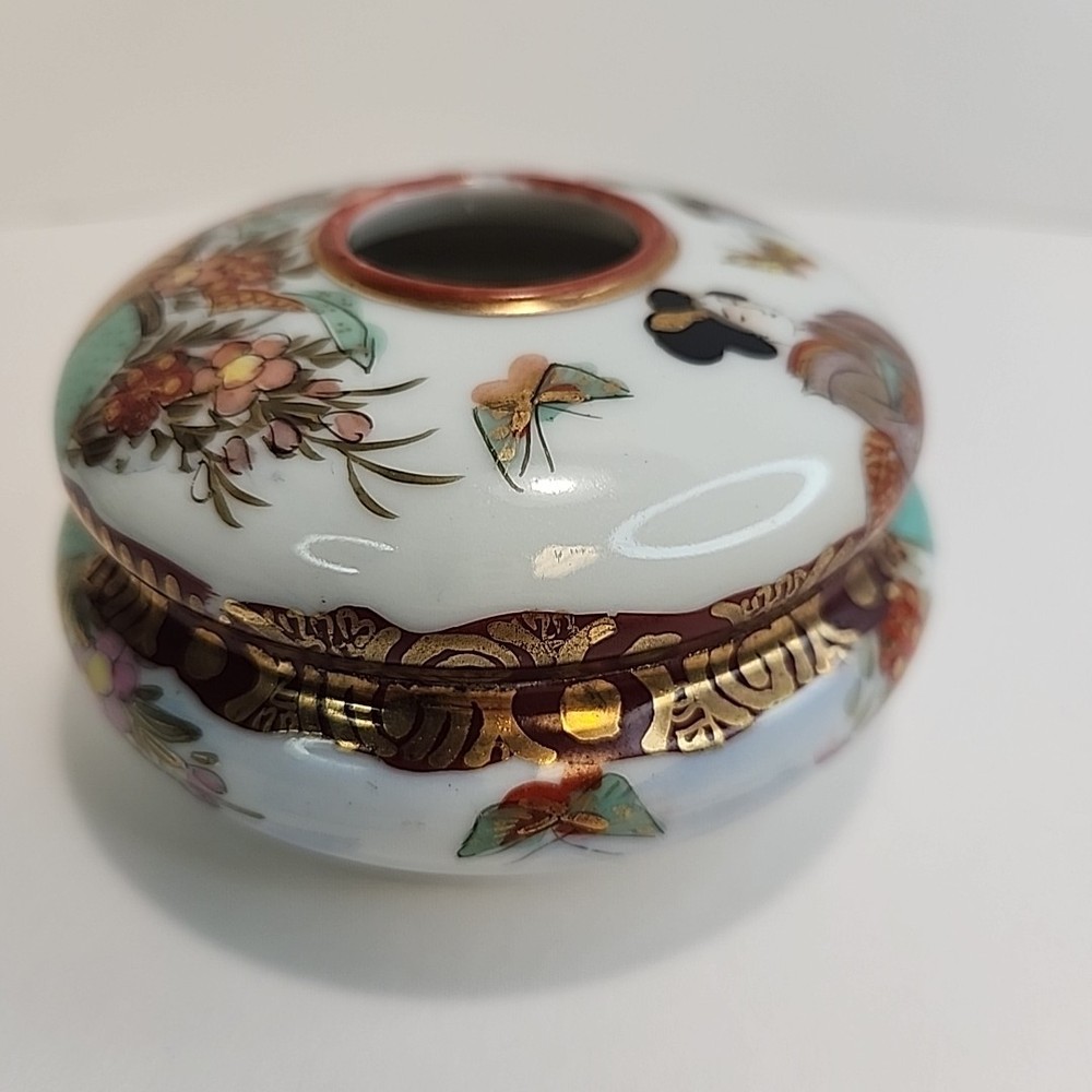 Vintage ASIAN CERAMIC HAIR RECEIVER