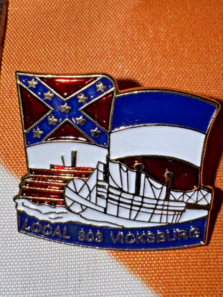 Local 303 Vicksburg Pin