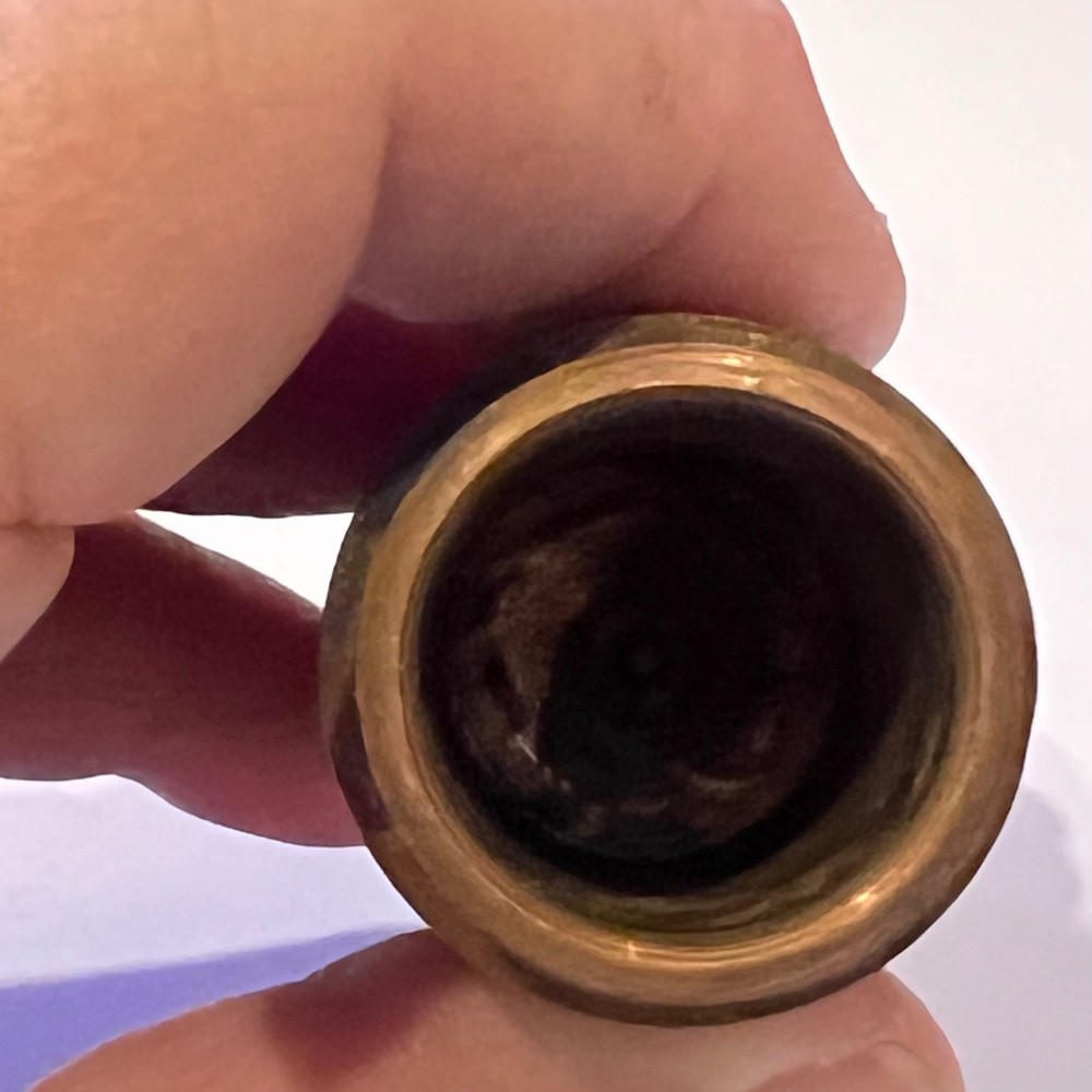 Copper Soldering Iron Tip Threaded 1 1/8" #4