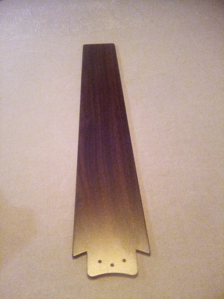 Replacement Blade For 65" Fanlamlppro Ceiling Fan, Black/Brown