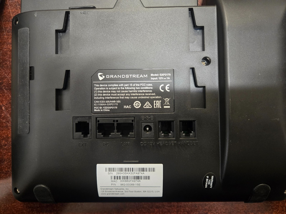 Grandstream GXP2170 VOIP Phone