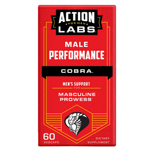 Male Performance Cobra 60 Count By Action Labs