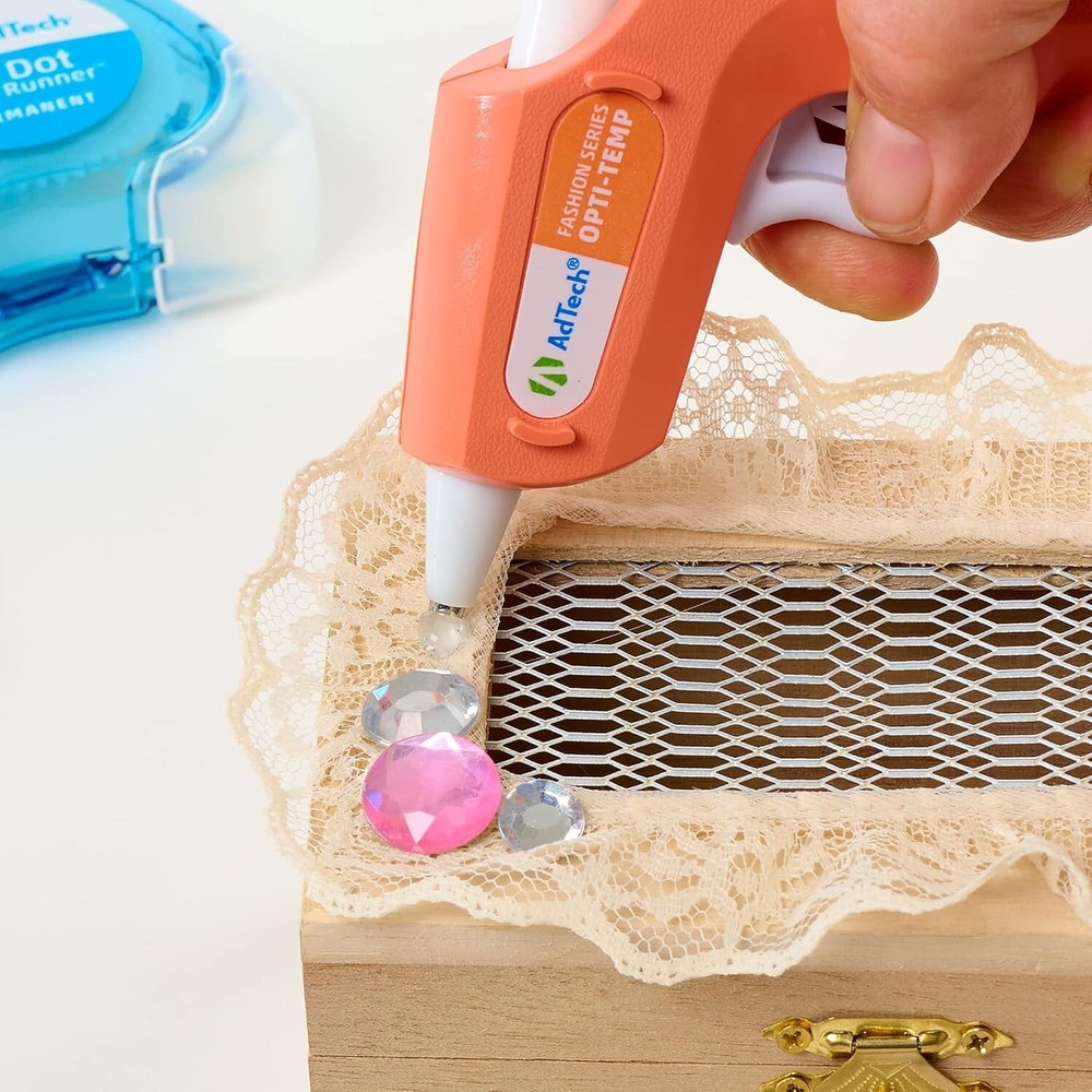 100 Mini Hot Glue Sticks, 1 pack, 100 pieces