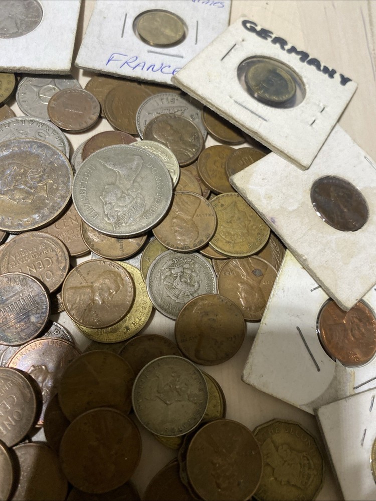 Old Coin Lot US And Foreign