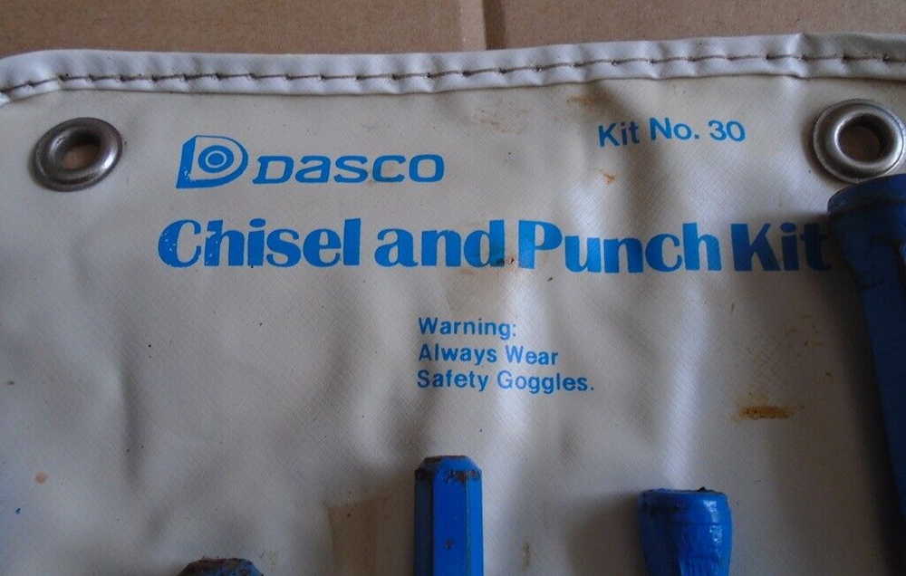 DASCO Chisel and Punch Kit No. 30 (5 Piece)