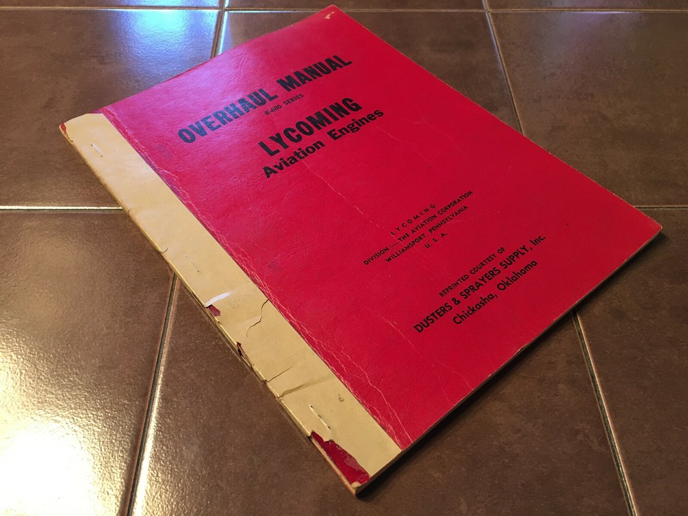 1946 Lycoming R-680 Series Engine Overhaul Manual