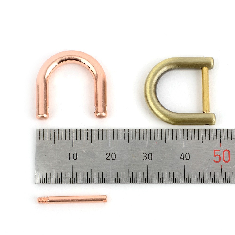 open-type D-ring 12 mm for handmade bags leather craft tools