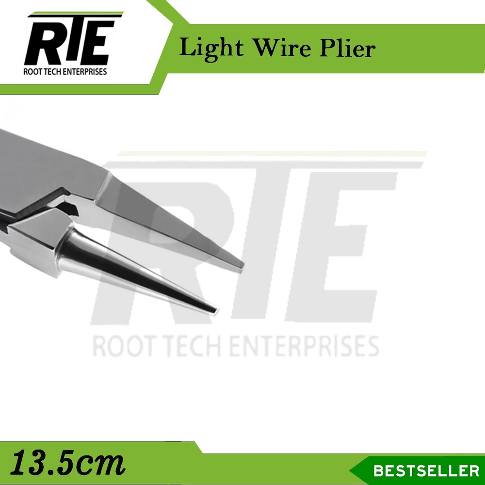 3PCS Orthodontic Bird Beak Pliers Light Wire Bending Loop Forming Tool