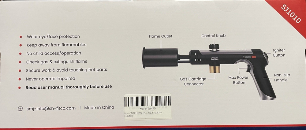 Propane Torch for Cooking, Grilling, Camping
