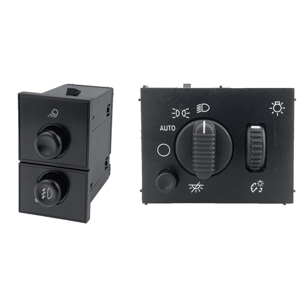 Foglamp Headlight Dimmer Switch Control for 2003-2007 GMC Chevy Cadillac BlueLED