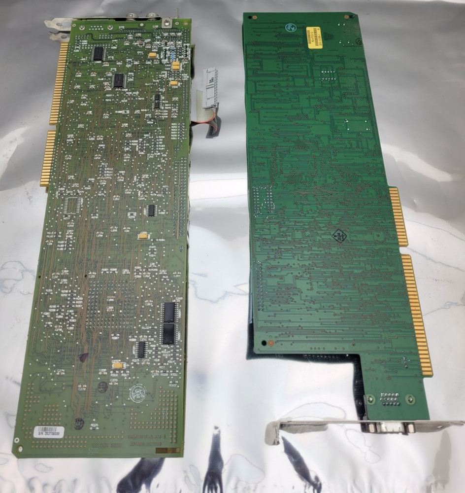 Cognex VM16A 200-0075-RE Vision Image Board + VideoMixer ISA Card Working Pull